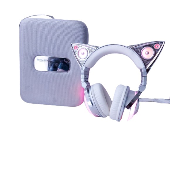 Brookstone Headphones Ariana Grande Brookstone Bluetooth Cat Ear